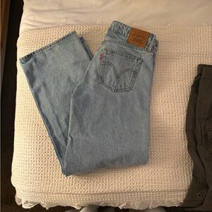 Levi's Light Blue Straight Jeans
